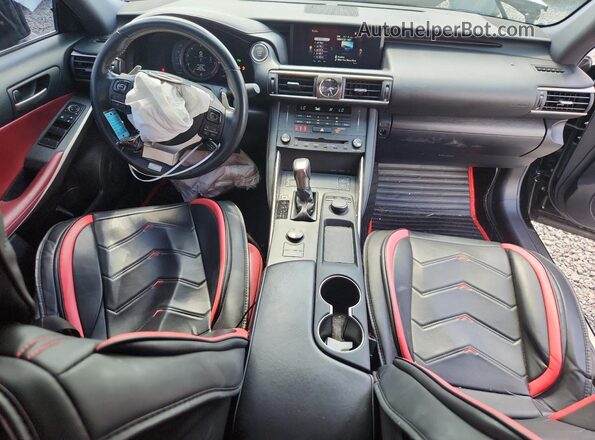JTHGZ1B29L5036610 2020 LEXUS IS Black Vista del salpicadero