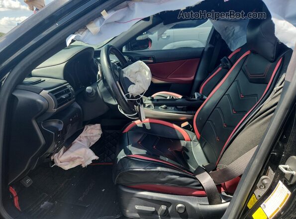 JTHGZ1B29L5036610 2020 LEXUS IS Black Vista interior delantera