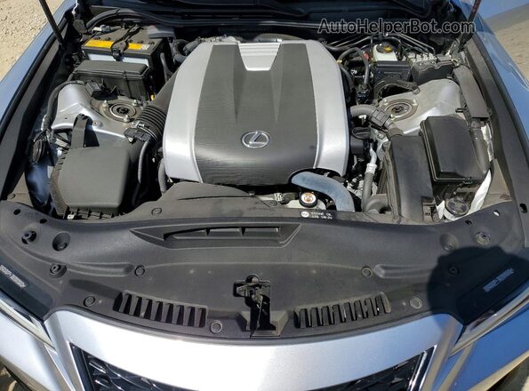 JTHGZ1B29M5043509 2021 LEXUS IS Silver Widok wnętrza z tyłu