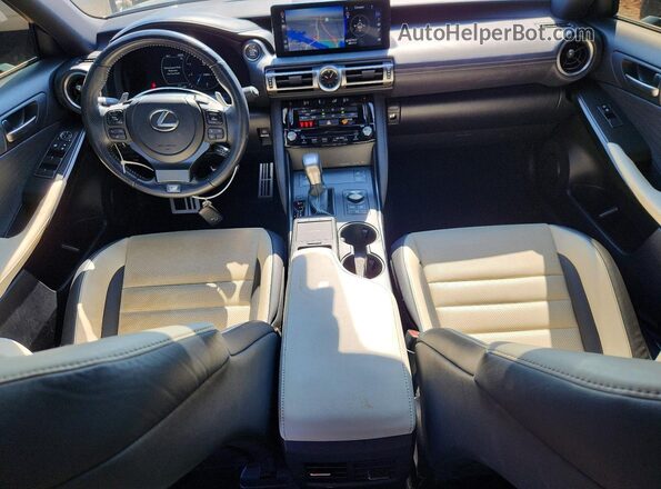 JTHGZ1B29M5048354 2021 LEXUS IS Серебряный Вид панели приборов