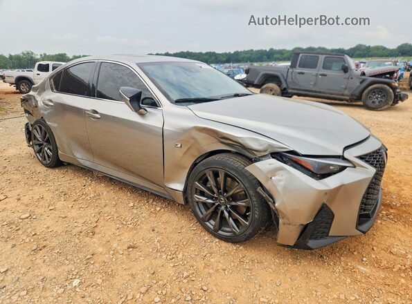 JTHGZ1B29M5048354 2021 LEXUS IS Серебряный Передняя правая четверть