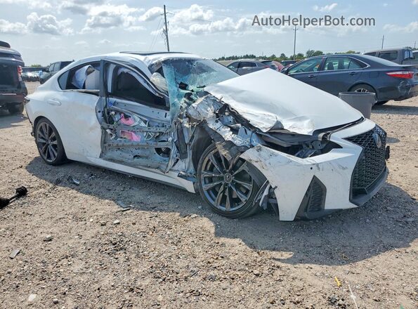 JTHGZ1B29P5065742 2023 LEXUS IS Белый Передняя правая четверть