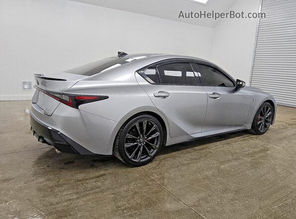 JTHGZ1B2XM5045494 2021 LEXUS IS Silver Rear right