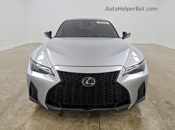 JTHGZ1B2XM5045494 2021 LEXUS IS Silver Front view