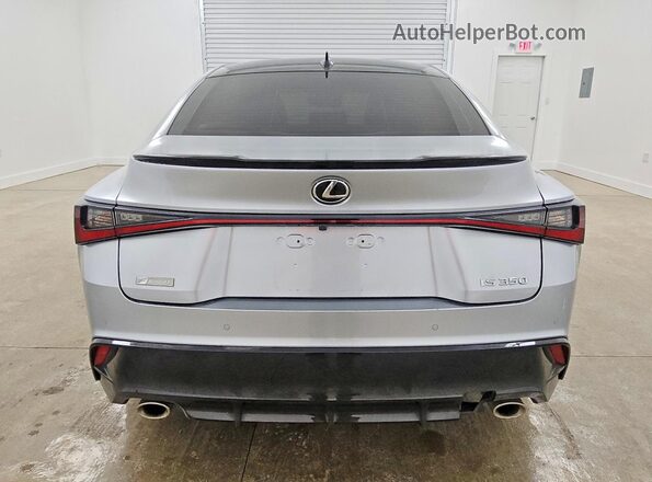 JTHGZ1B2XM5045494 2021 LEXUS IS Silver Rear view