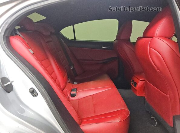 JTHGZ1B2XM5045494 2021 LEXUS IS Silver Rear seats view