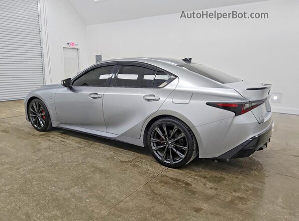 JTHGZ1B2XM5045494 2021 LEXUS IS Silver Rear left