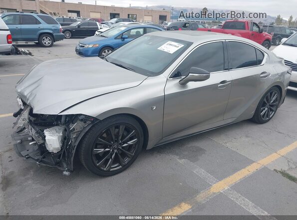 JTHGZ1B2XP5066009 2023 LEXUS IS 350 Серебряный Передняя левая четверть
