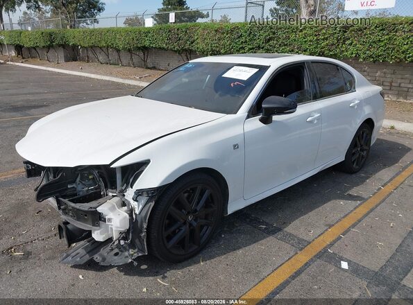 JTHGZ1CL5LA013095 2020 LEXUS GS 350 Белый Передняя левая четверть