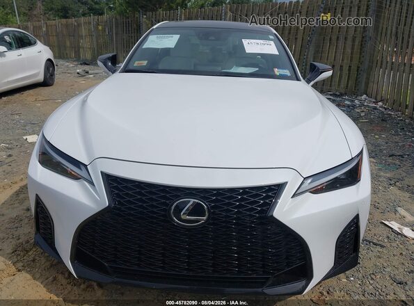 JTHGZ1E22R5037196 2024 LEXUS IS 350 White Widok zestawu wskaźników