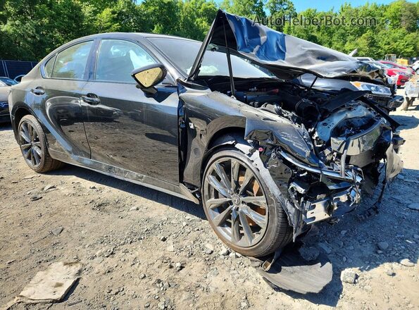 JTHGZ1E22S5042288 2025 LEXUS IS Black Առջևի աջ