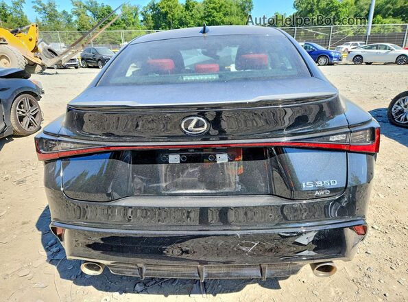 JTHGZ1E22S5042288 2025 LEXUS IS Black Հետևի տեսք