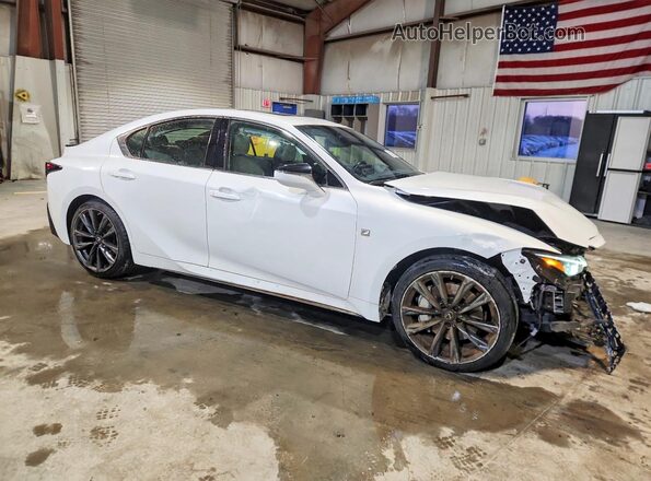 JTHGZ1E24M5022000 2021 LEXUS IS Белый Передняя правая четверть