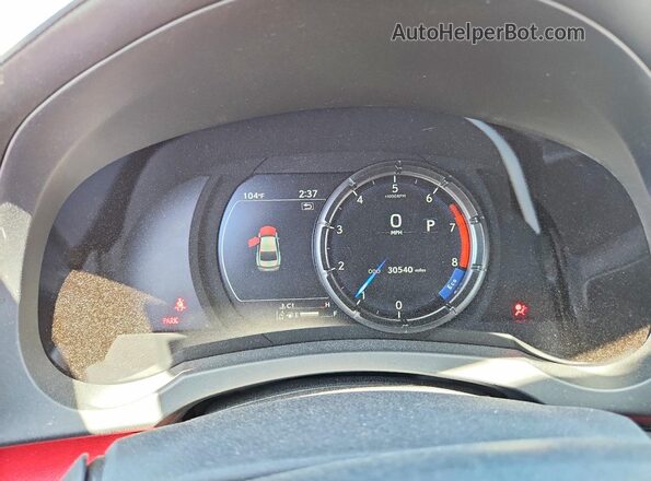 JTHGZ1E24R5033876 2024 LEXUS IS Серый Вид щитка приборов
