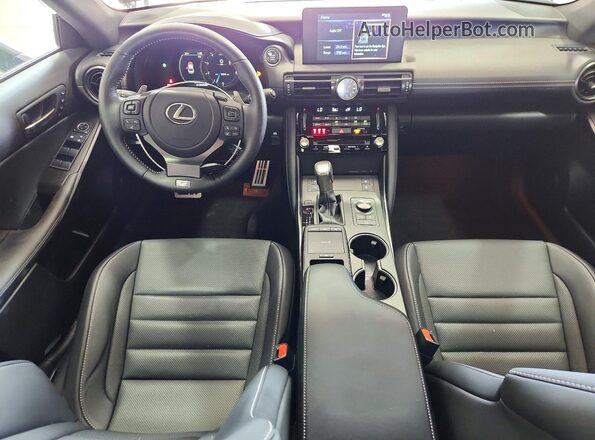 JTHGZ1E24R5036812 2024 LEXUS IS Black Vista del salpicadero