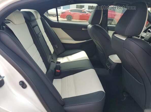 JTHGZ1E24T5048370 2026 LEXUS IS White Rear seats view