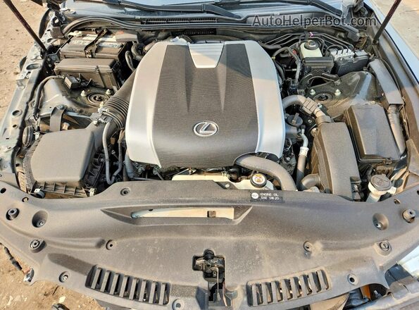 JTHGZ1E26M5020006 2021 LEXUS IS Black Սալոնի հետևի տեսք
