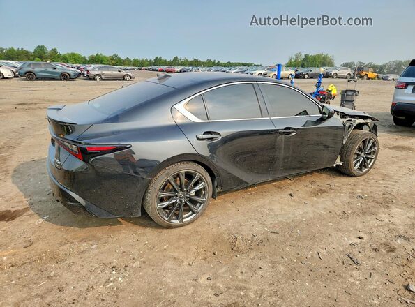 JTHGZ1E26M5020006 2021 LEXUS IS Black Հետևի աջ