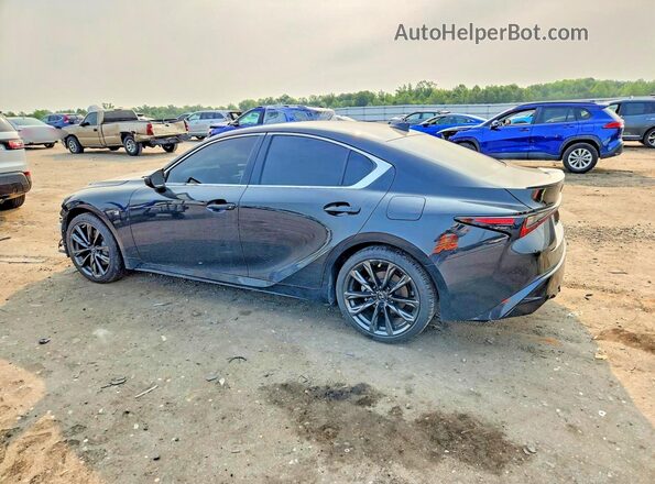 JTHGZ1E26M5020006 2021 LEXUS IS Black Հետևի ձախ