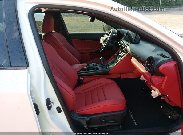 JTHGZ1E27S5038348 2025 LEXUS IS 350 White Սալոնի դիմացի տեսք