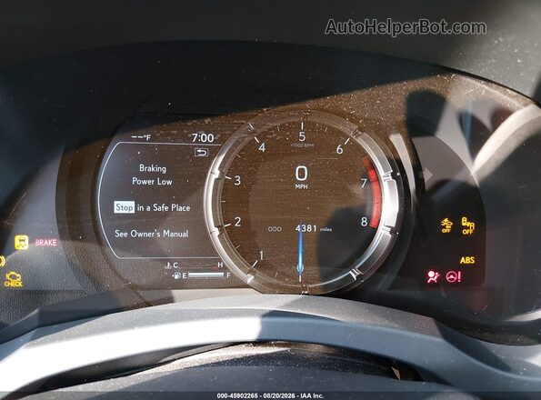 JTHGZ1E27S5038348 2025 LEXUS IS 350 White Հետևի նստատեղերի տեսք
