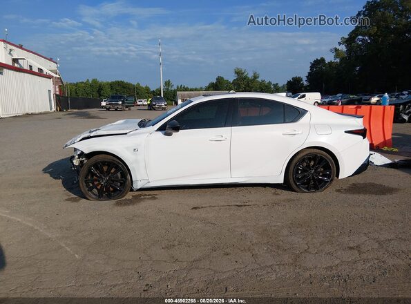 JTHGZ1E27S5038348 2025 LEXUS IS 350 White Սալոնի 360 աստիճան տեսք
