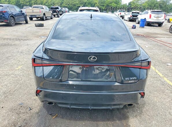 JTHGZ1E2XP5032017 2023 LEXUS IS Black Вид ззаду