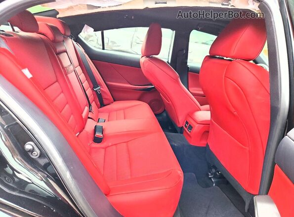 JTHGZ1E2XS5042720 2025 LEXUS IS Black Rear interior view