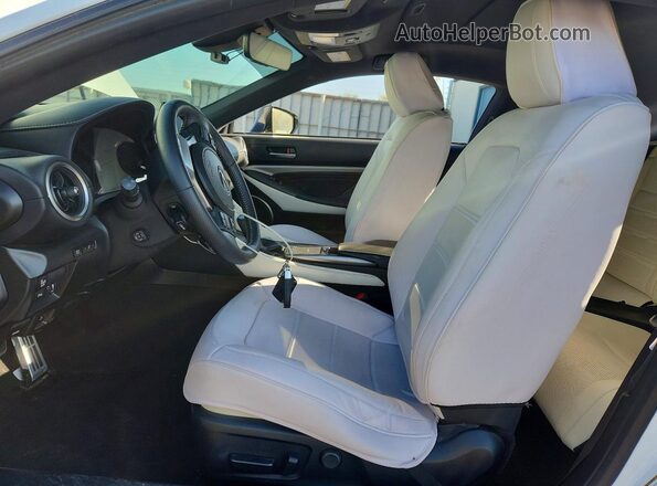 JTHGZ5BC4P5027190 2023 LEXUS RC White Vista interior delantera