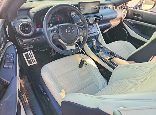 JTHGZ5BC4P5027190 2023 LEXUS RC White Vista del salpicadero