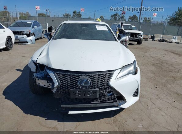 JTHGZ5BC9S5028425 2025 LEXUS RC 350 White Սարքավորումների վահանակի տեսք