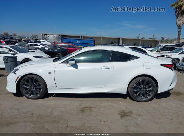 JTHGZ5BC9S5028425 2025 LEXUS RC 350 White Սալոնի 360 աստիճան տեսք