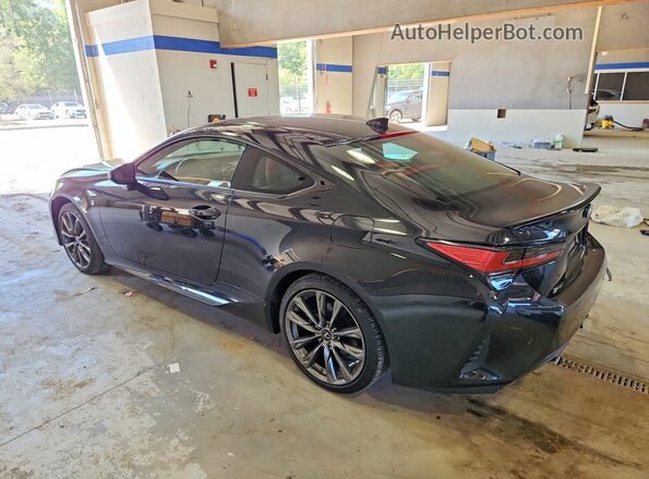 JTHGZ5DC0M5010606 2021 LEXUS RC Black Հետևի ձախ