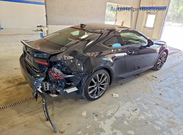 JTHGZ5DC0M5010606 2021 LEXUS RC Black Հետևի աջ