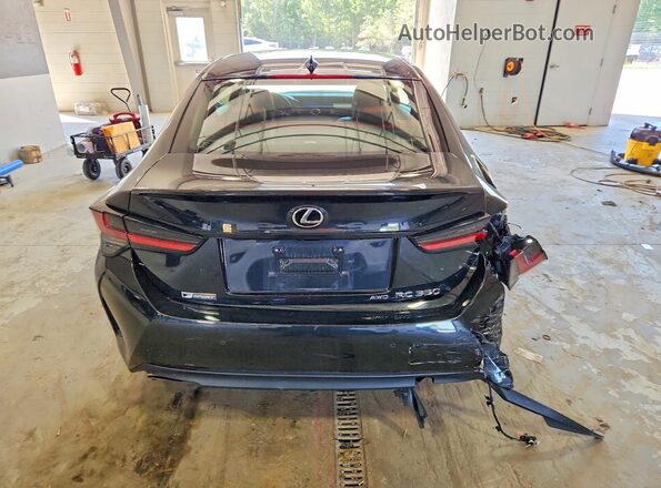 JTHGZ5DC0M5010606 2021 LEXUS RC Black Հետևի տեսք