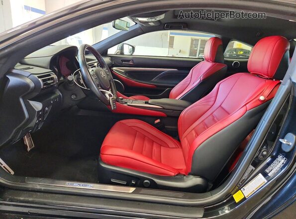 JTHGZ5DC0M5010606 2021 LEXUS RC Black Սալոնի դիմացի տեսք