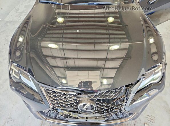 JTHGZ5DC0M5010606 2021 LEXUS RC Black Սալոնի հետևի տեսք