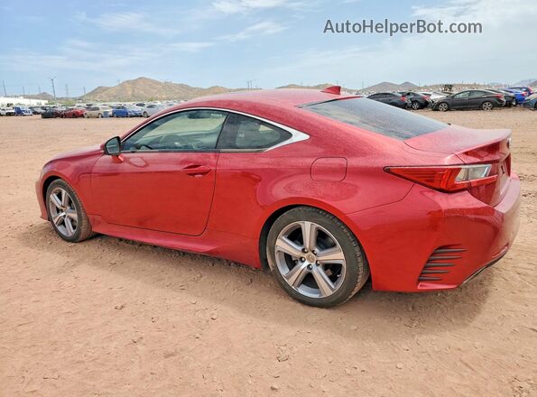 JTHHA5BC0G5003805 2016 LEXUS RC Red Tył lewy