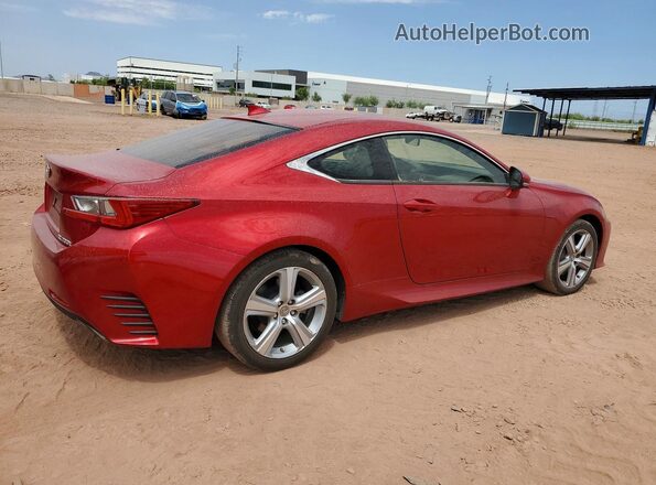 JTHHA5BC0G5003805 2016 LEXUS RC Red Tył prawy