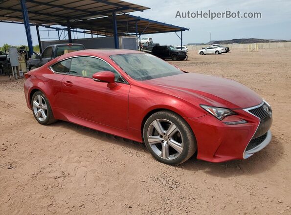JTHHA5BC0G5003805 2016 LEXUS RC Red Przód prawy