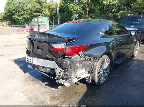 JTHHA5BC2H5005007 2017 LEXUS RC 200T Black Tył prawy
