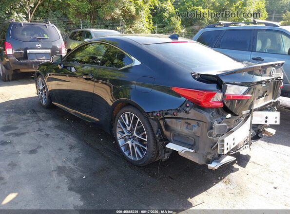 JTHHA5BC2H5005007 2017 LEXUS RC 200T Black Tył lewy