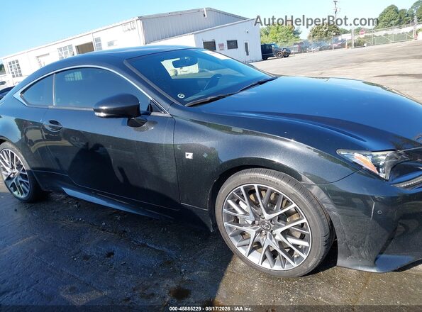JTHHA5BC2H5005007 2017 LEXUS RC 200T Black Widok wnętrza 360 stopni