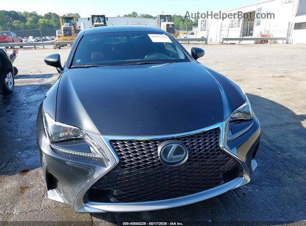 JTHHA5BC2H5005007 2017 LEXUS RC 200T Black Widok wnętrza z tyłu