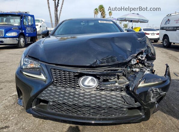 JTHHA5BCXG5001009 2016 LEXUS RC Black Դիմացի տեսք