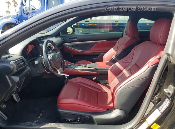 JTHHA5BCXG5001009 2016 LEXUS RC Black Սալոնի դիմացի տեսք