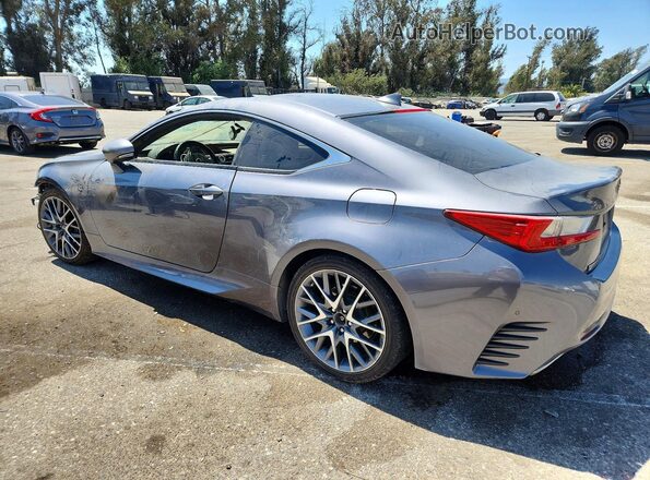 JTHHA5BCXG5002080 2016 LEXUS RC Серый Задняя левая четверть