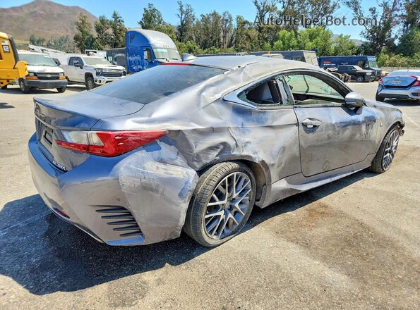 JTHHA5BCXG5002080 2016 LEXUS RC Серый Задняя правая четверть