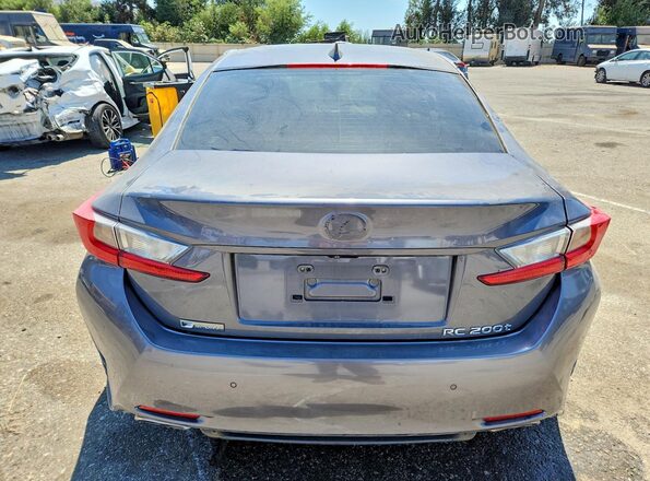 JTHHA5BCXG5002080 2016 LEXUS RC Серый Вид сзади