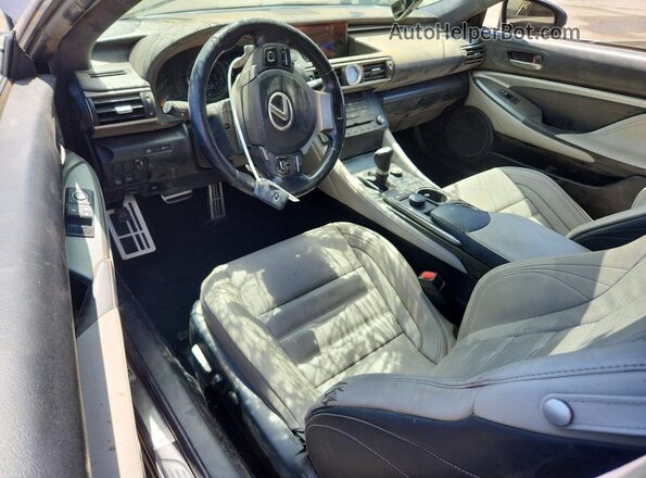 JTHHA5BCXG5002080 2016 LEXUS RC Серый Вид панели приборов